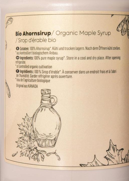 Produktbild KoRo Bio Ahornsirup (1000 g)