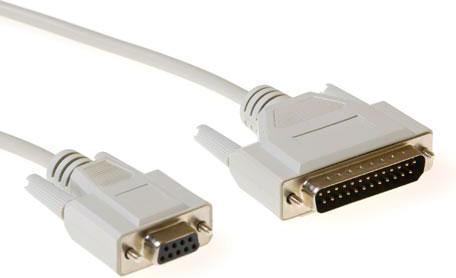 Actual product image Serial printer cable 9 pin D-sub female - 25 pin D-sub male 3 m (0.30 m)