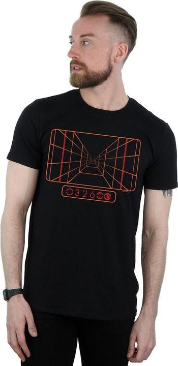 Actual product image Star Wars Mens Targeting Computer T-Shirt (5XL)