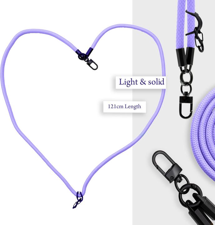 Actual product image Cadorabo Chain case for Samsung Galaxy S4 necklace cover adjustable
