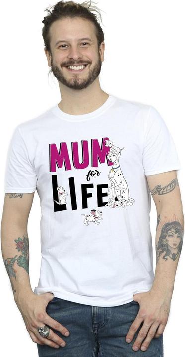 Immagine prodotto Disney 101 Dalmatians Mum For Life Maglietta Uomo (L)