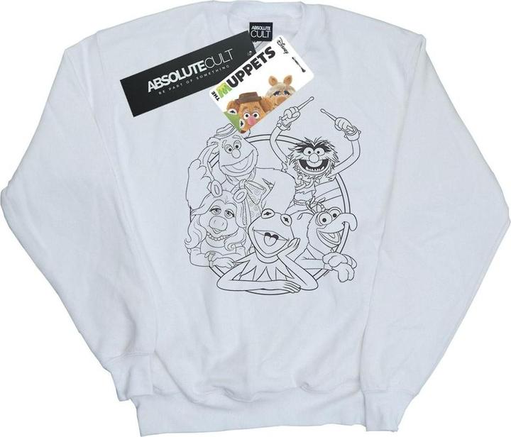 Produktbild Disney The Muppets Group Line Art Sweatshirt (XL)