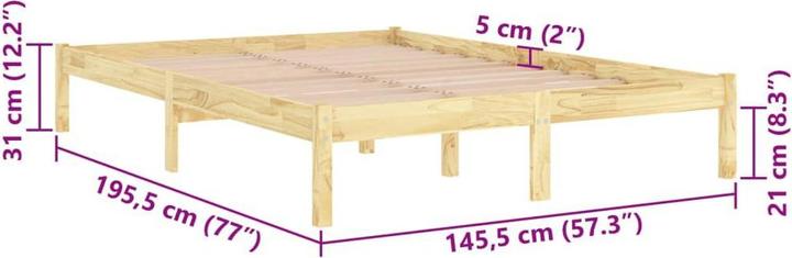Actual product image VidaXL Edy (140 x 190 cm)