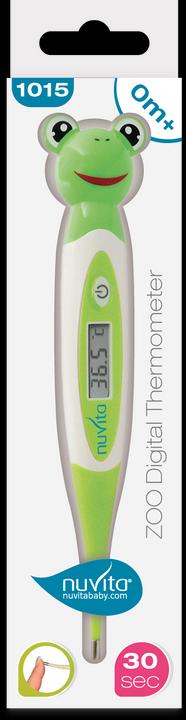 Produktbild Nuvita Digitales Thermometer mit flexibler Spitze - Frosch (Achselhöhle, Mund, Rektal)