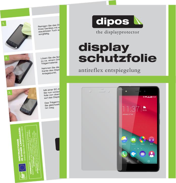 Produktbild Dipos Displayschutzfolie Antireflex (2 Stück, Wiko Pulp)