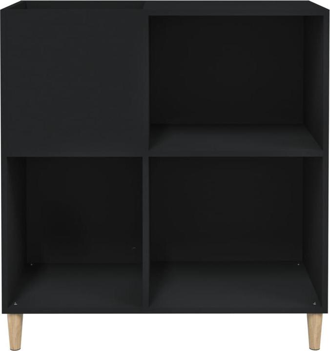 Immagine prodotto VidaXL Plattenschrank Schwarz 84,5x38x89 cm Holzwerkstoff