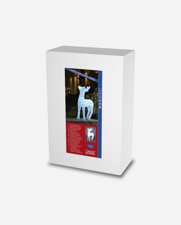 Produktbild Konstsmide Acryl-Figur Rentier Kalt-Weiss