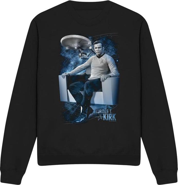 Actual product image Unisex Adult Captain's Chair Sweatshirt (S)