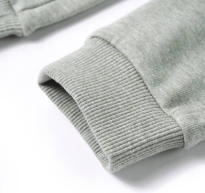 Actual product image VidaXL Children's tracksuit bottoms Light khaki 140,Material: 80 (140)