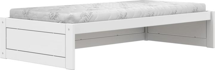 Image du produit Lifetime Kidsrooms Lit Montessori 90 avec sommier à lattes de luxe, toit en tissu et dosseret Panda