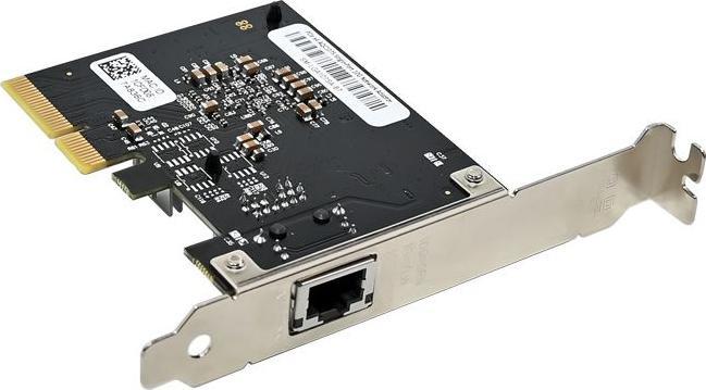 Actual product image Allnet PCIe 10G X4 10G/5G/2,5G/1GBit Single Port PCIe LAN Card - Copper RJ45 "NbaseT" ALL0138v4-1-10 (PCIe)