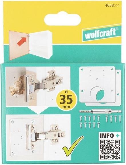 Immagine prodotto wolfcraft Reparaturset für Topfscharniere