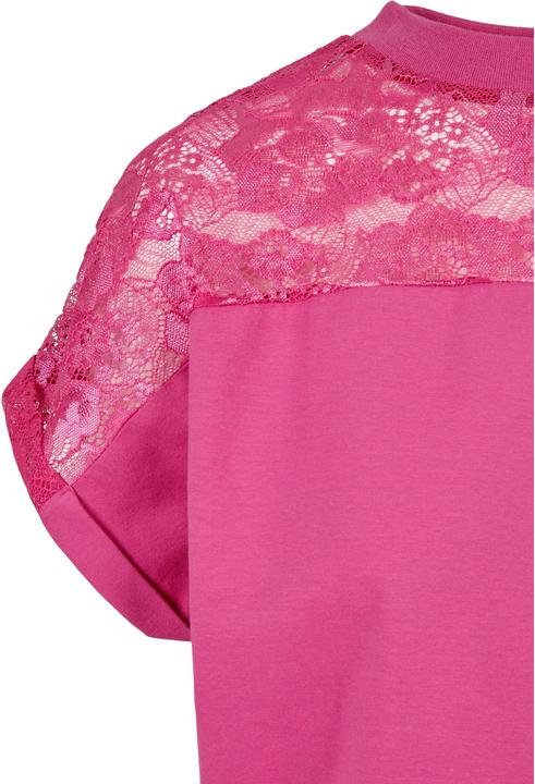 Produktbild Urban Classics Ladies Short Oversized Lace Tee - 12492 (3XL)