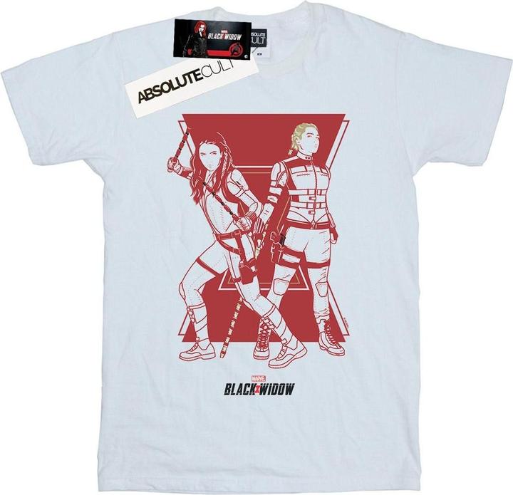 Black Widow Movie Sisters Silhouette TShirt