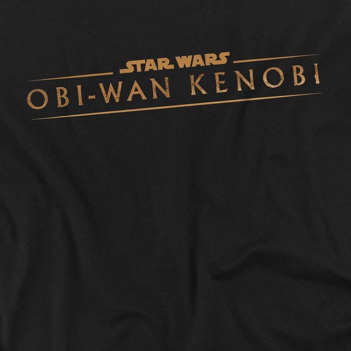 Actual product image Star Wars Unisex Adult Obi Wan Kenobi Logo T-Shirt (XL)