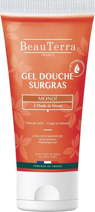 Image du produit BeauTerra Gel douche surgras Monoi (200 ml)
