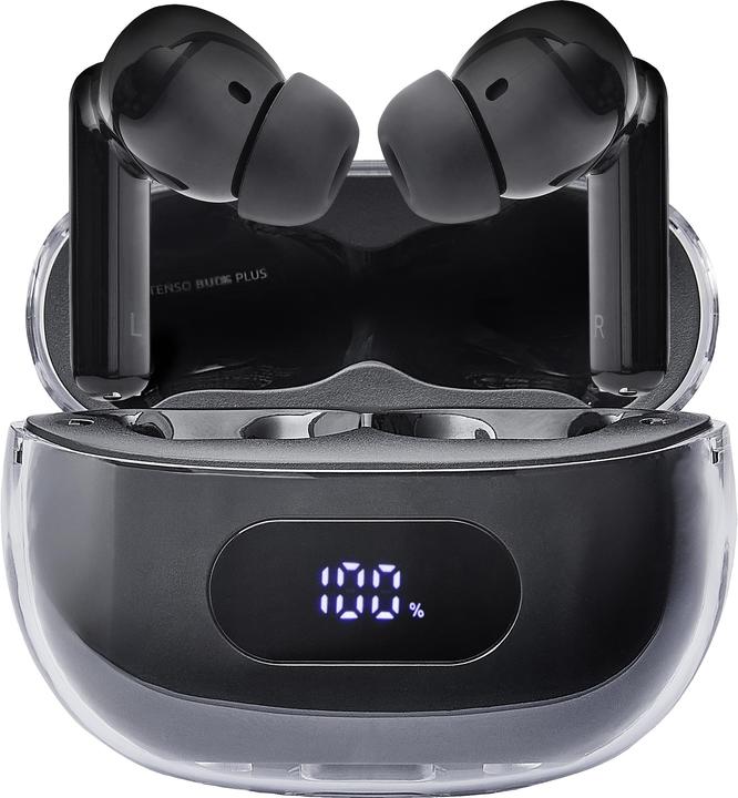 Produktbild Intenso Buds / Earphone Plus T310AE Black (ANC, 25 h, Kabellos)