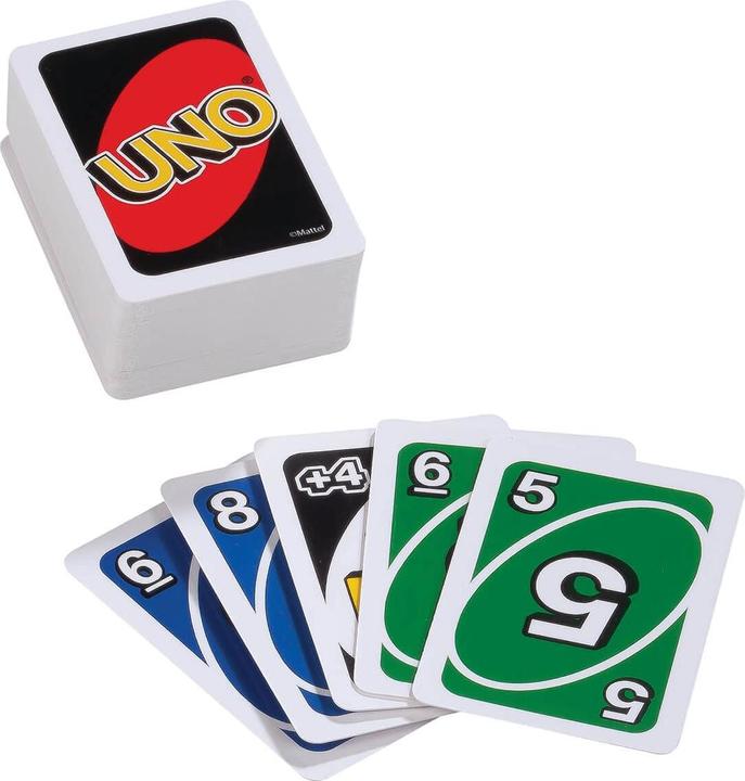 Actual product image Super Impulse Worlds Smallest Uno (German, French, Italian, English)