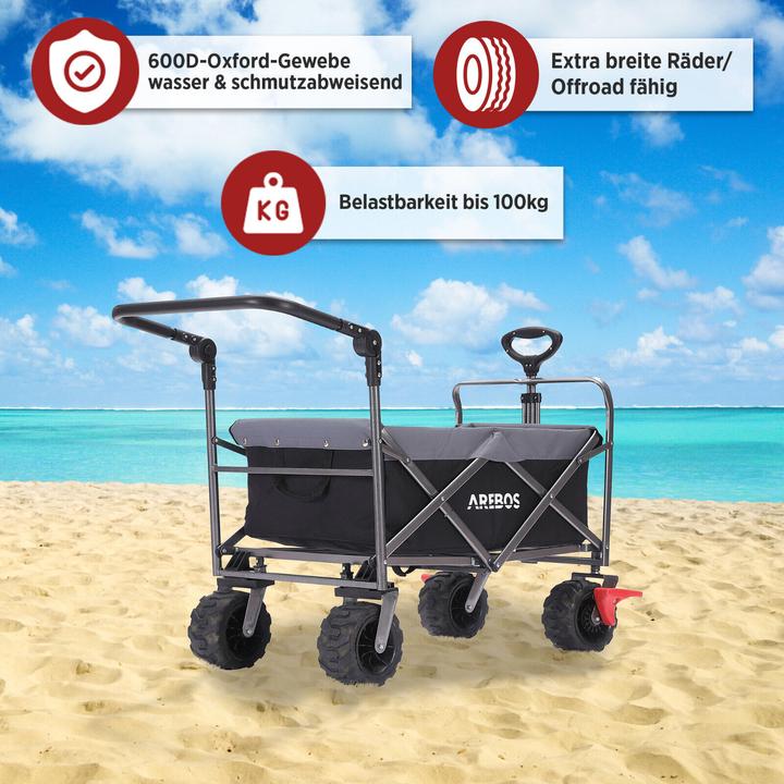Produktbild Arebos Bollerwagen