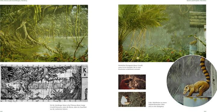 Produktbild Uwe Thürnau. Tierkulissen für Zoos, Museen und Ausstellungen (Deutsch, Marietta Schwarz, Natascha Meuser, Uwe Thürnau, 2024)