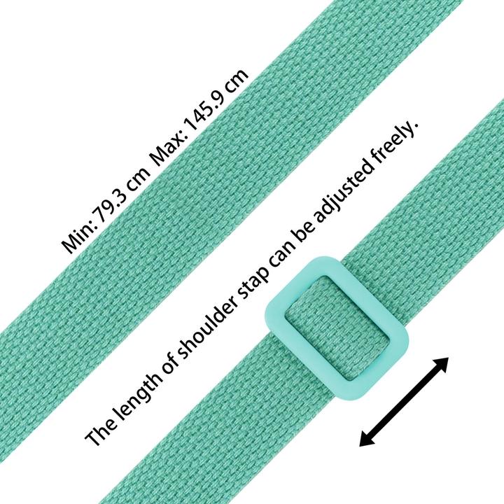 Actual product image Cadorabo Necklace Case Liquid TPU Handy Kette Liquid (Samsung Galaxy A81)