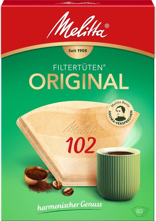 Actual product image Melitta Filter bags 102/80 pack