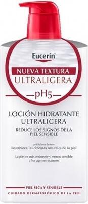 Actual product image Eucerin Ph5 Ultra Light Lotion 400ml (Body lotion, 400 ml)