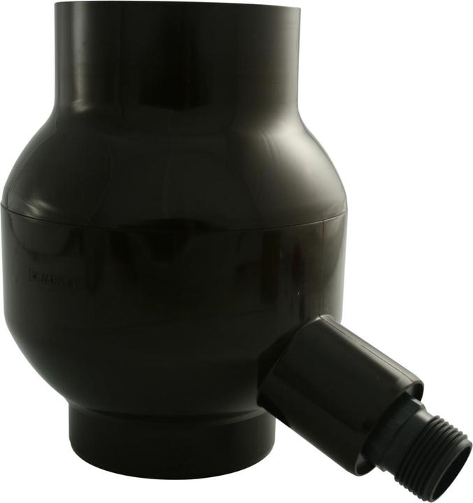 House of Marley Marley Rainboy rainwater collector with connection 1 external thread Chocolate brown RAL 8017 NW