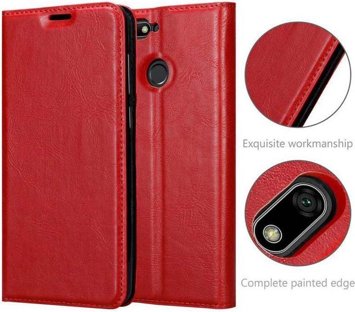 Actual product image Cadorabo Book Invisible Magnet Cover (Huawei Y6 Prime (2019))