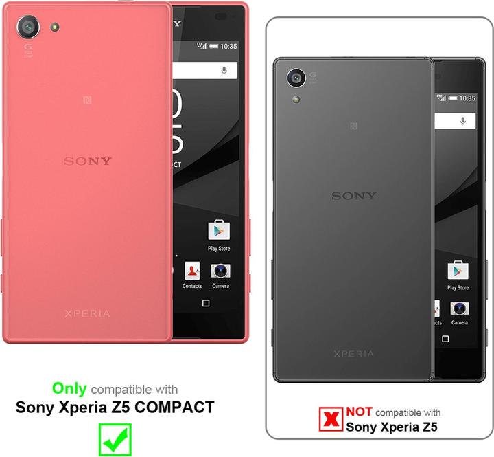 Productafbeelding Cadorabo Boek met 3 kaartsleuven Omslag (Sony Xperia Z5 Compact)