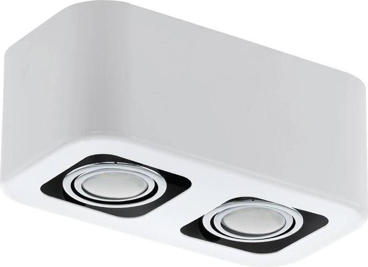 Actual product image EGLO 64699 TORENO PRO LED ceiling light 2x5W 240x130mm White, chrome
