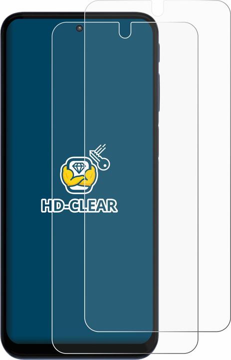 Actual product image BROTECT Screen Protector Clear (2 Piece, Motorola Moto G41)