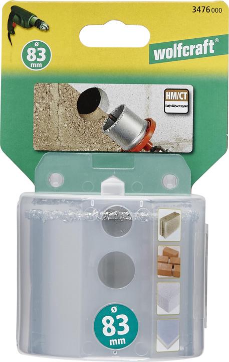Immagine prodotto wolfcraft Inserto per punte da trapano 68 mm 3477000 (68 mm)