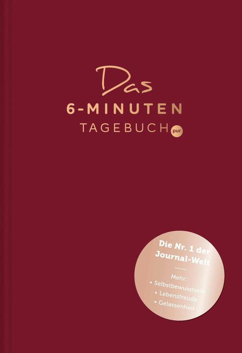 Image du produit Le journal de 6 minutes (À rayures, Couverture rigide)
