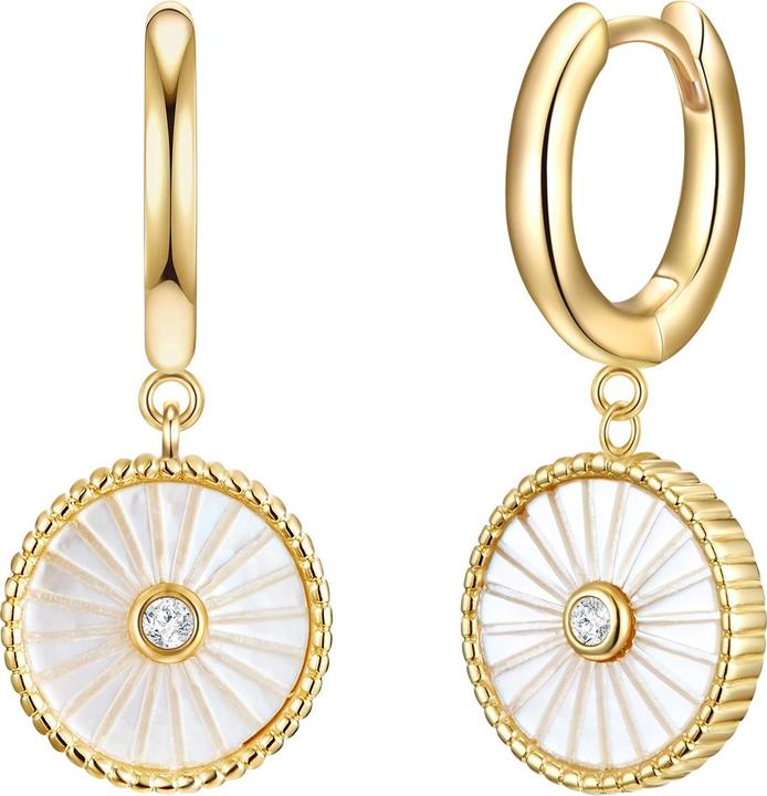Image du produit Glanzstücke München Femmes argent sterling zirconium nacre or jaune - 29027 (Argent Sterling)