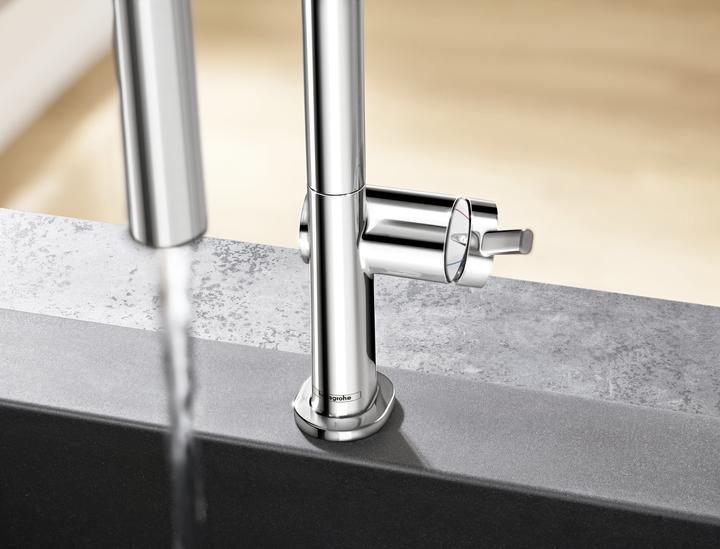 Image du produit hansgrohe HG Mitigeur monocommandé pour évier 210 TALIS M Douchette extractible chromé