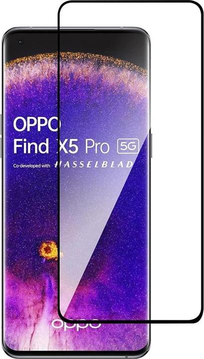 Produktbild Screenguard 100% Vollbild Panzerglas (1 Stück, Oppo Find X5 Pro)