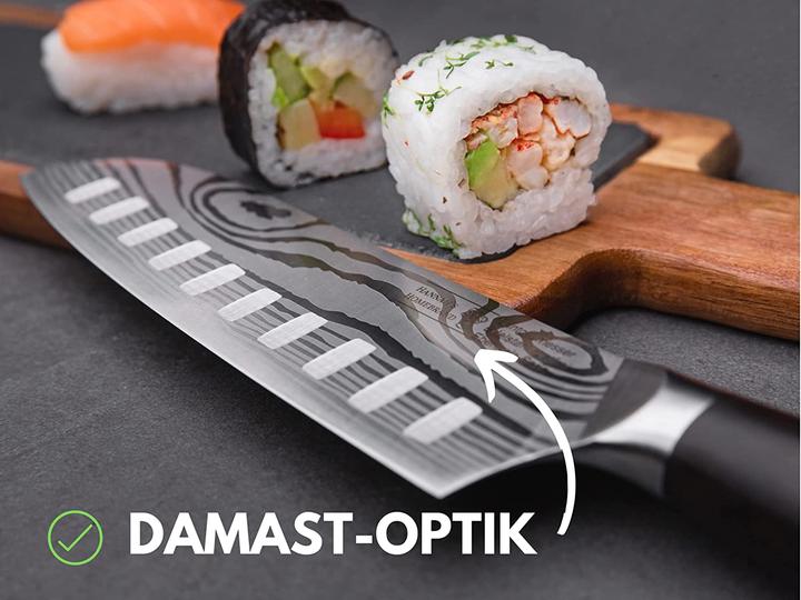 Actual product image Hannah's Homebrand sharp kitchen knife 18 cm blade (18 cm)