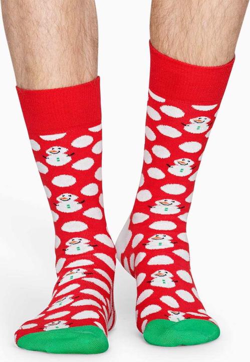 Produktbild Happy Socks Big Dot Snowman (Einzelpack, 36 - 40)