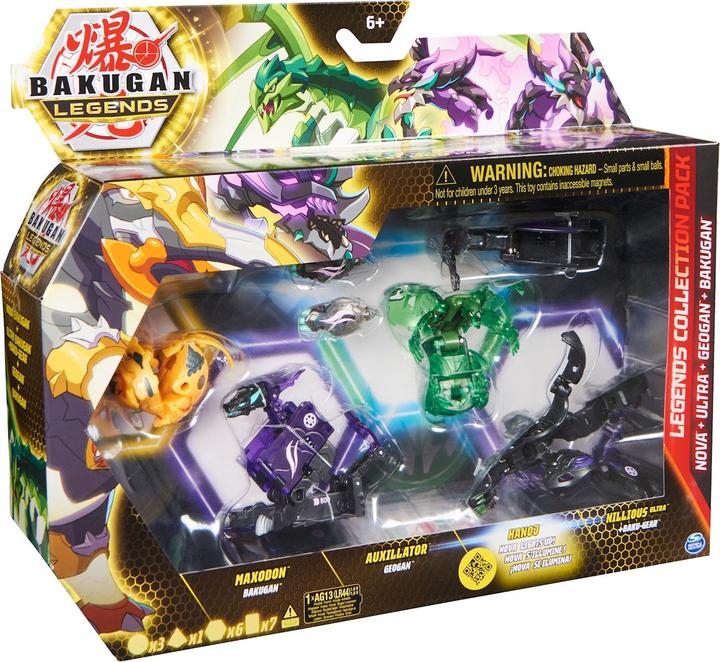 Image du produit Bakugan BTB Legends Collection 4 Pack S5