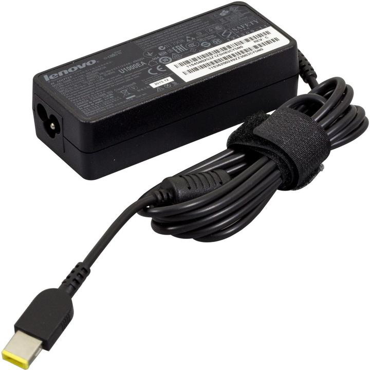 Produktbild Lenovo ThinkPad 65W AC Innenraum 65W Schwarz Netzteil & Spannungsumwandler (65 W)