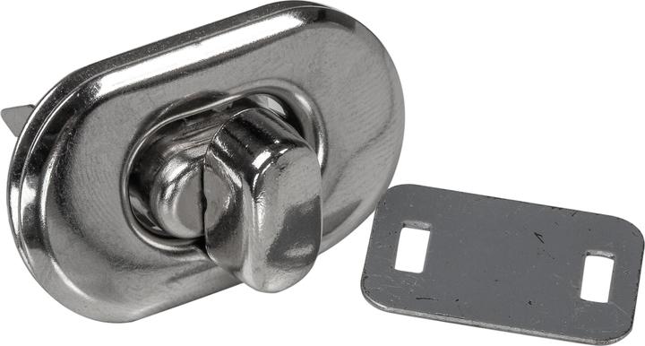 Image du produit Prym Fermeture rotative pour sacs, argent 35 x 20 mm, carte 1 pc.