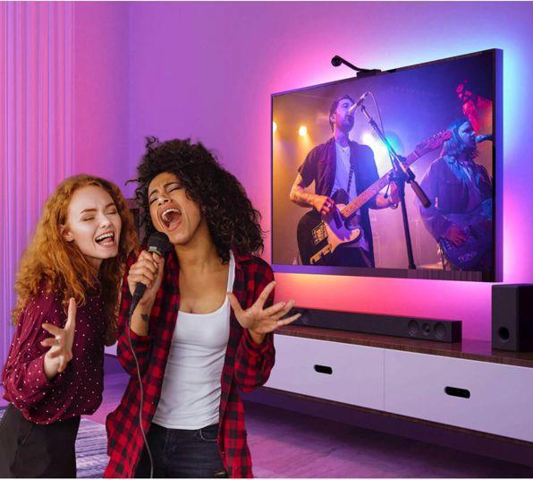 Image du produit Govee Dreamview TV Strip Lights pour téléviseurs 55"- 65 (RGBIC, 440 cm, Intérieur)
