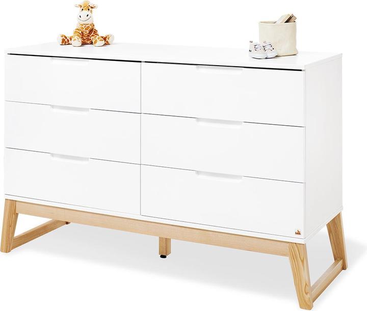 Pinolino Kinderzimmer-Set 'Bridge' extrabreit, 3-tlg. (Kinderkleiderschrank)