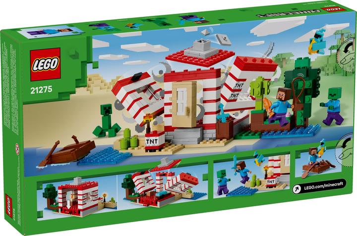 Produktbild LEGO Das TNT-Dschungelhaus (21275, LEGO Minecraft)