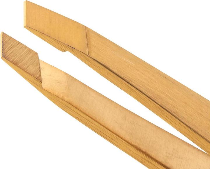 Produktbild Tweezerman Mini Slant Tweezer Gold