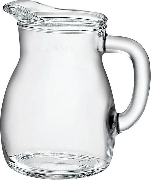 Produktbild Bormioli Rocco Glaskanne Rocco Bormioli Bistrot 0.25 ltr Ø9x11.5 cm Glas,1 Stück (0.25 l)