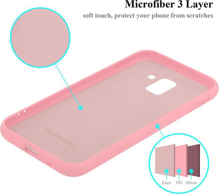 Immagine prodotto Cadorabo Copertura della cassa del silicone liquido TPU (Samsung Galaxy J6 (2018))