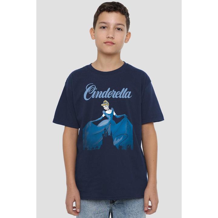 Actual product image Cinderella Childrens/Kids Icon Silhouettes T-Shirt (152, 158)