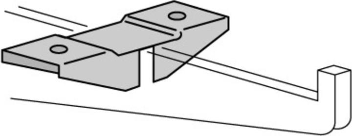 Produktbild Element-System Aufsteckhalter